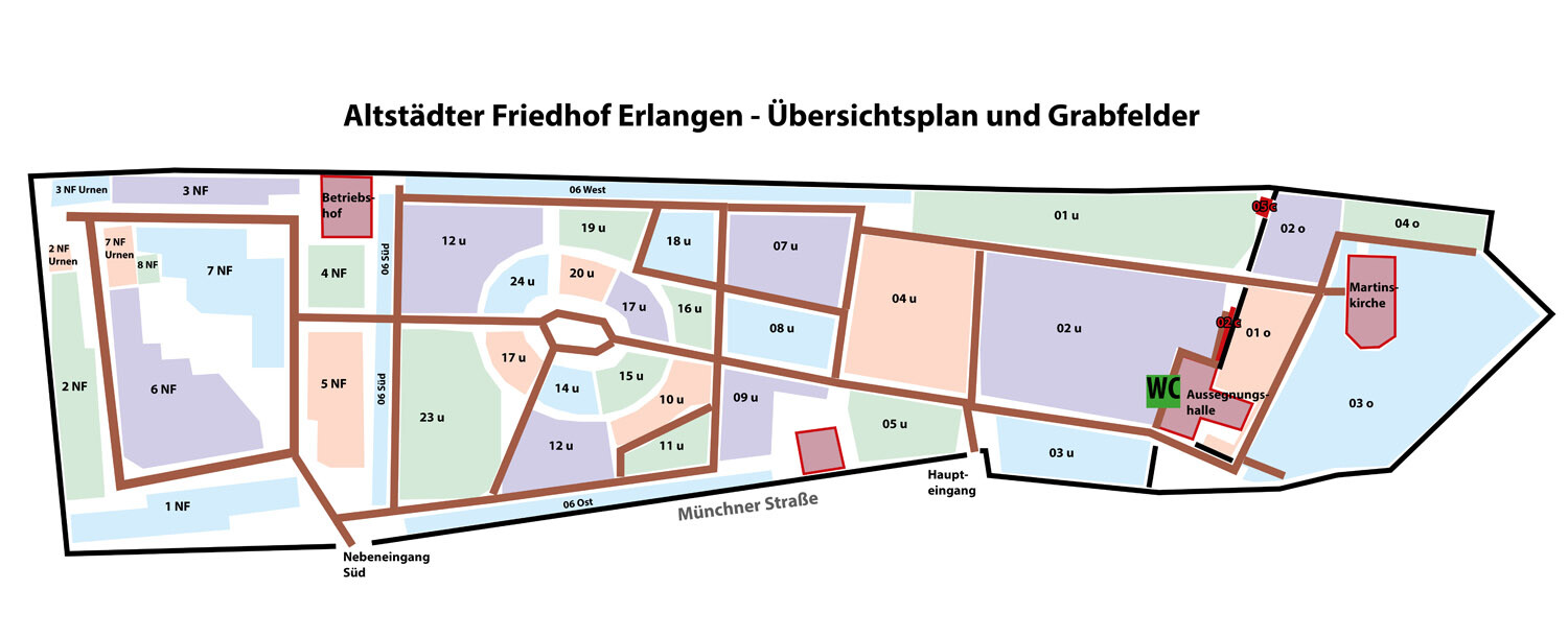 Friedhofsplan